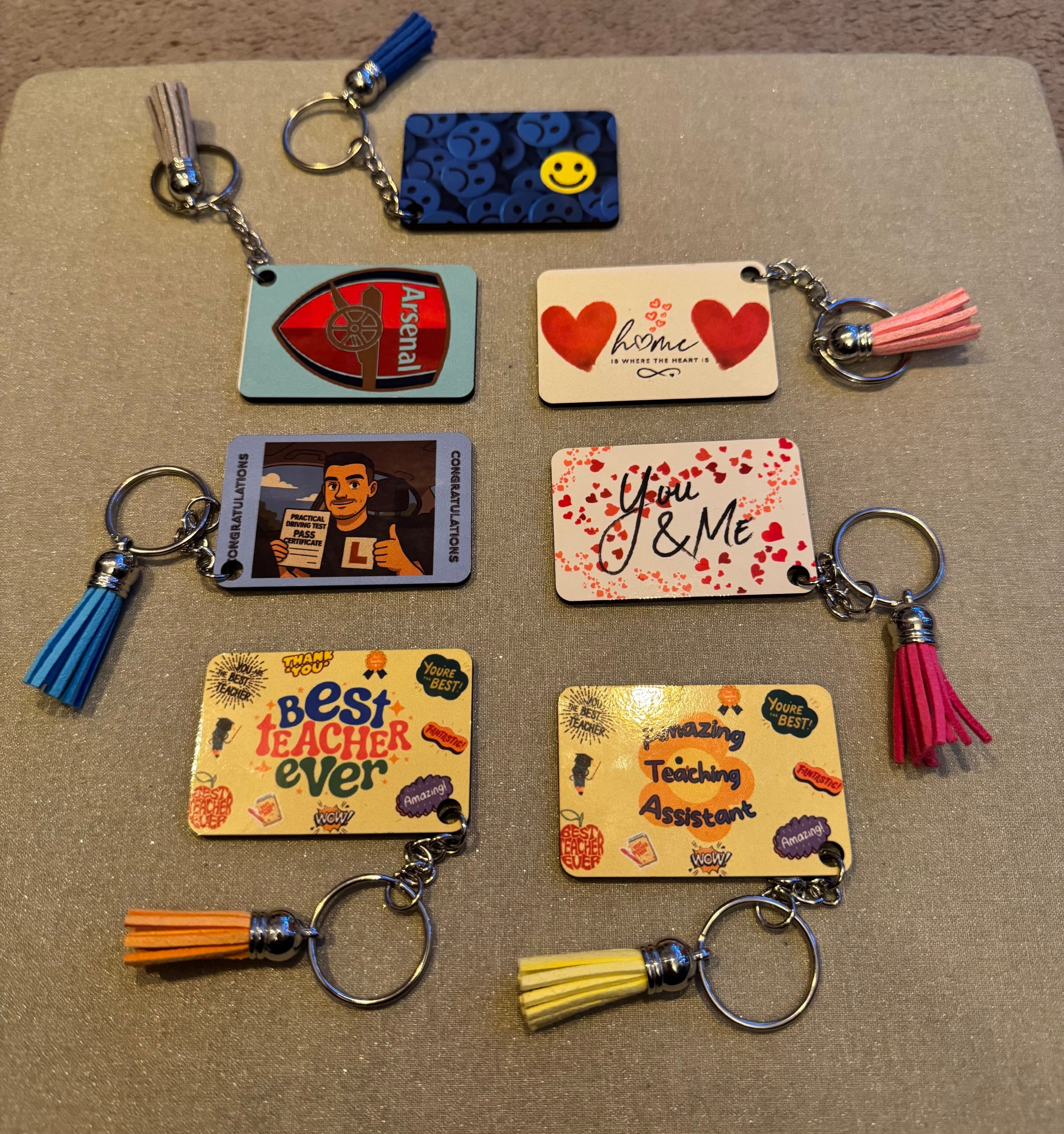 Keychains (keyrings)