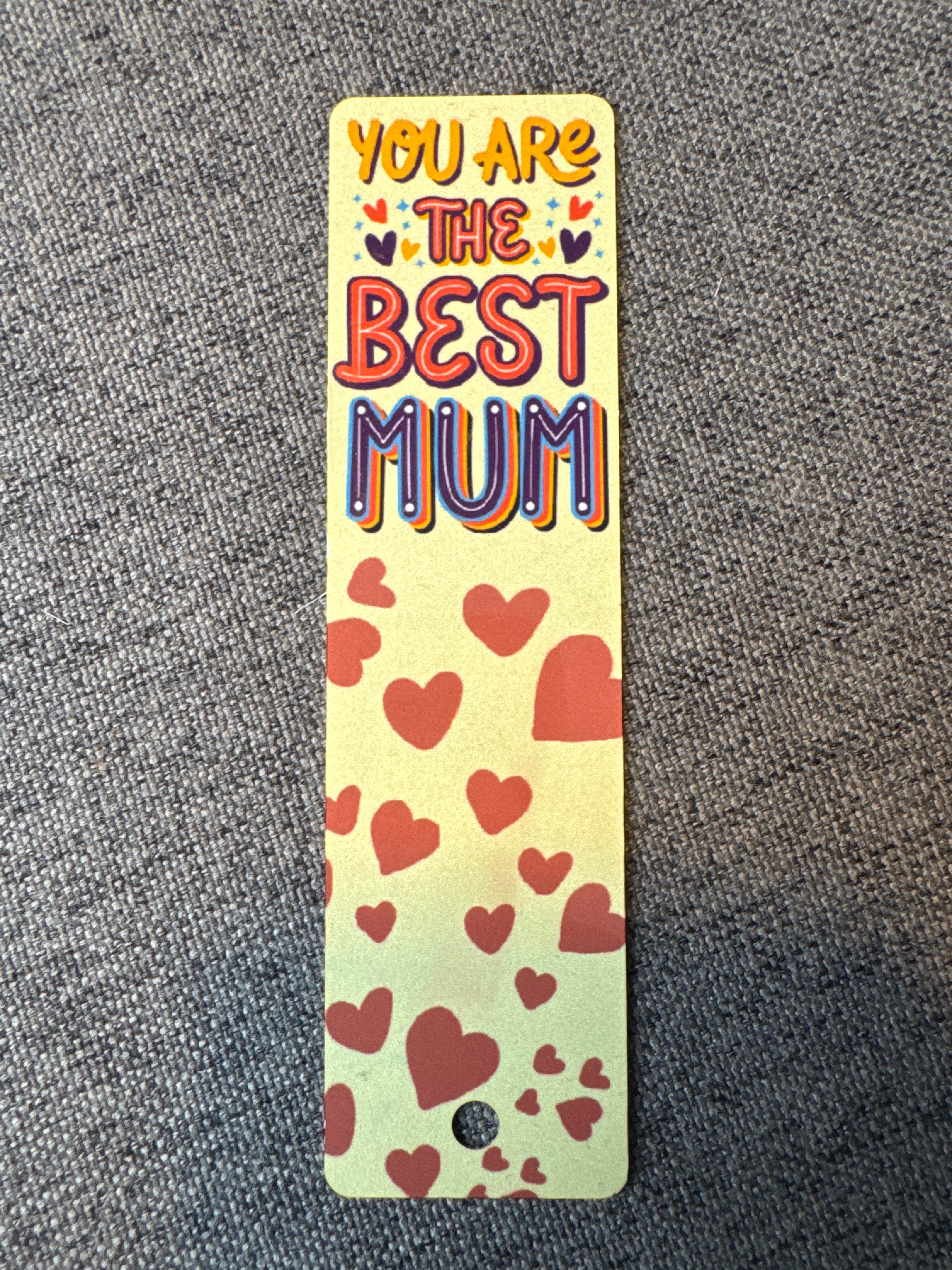 Best Mum Bookmark