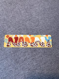Nanny Floral Bookmark