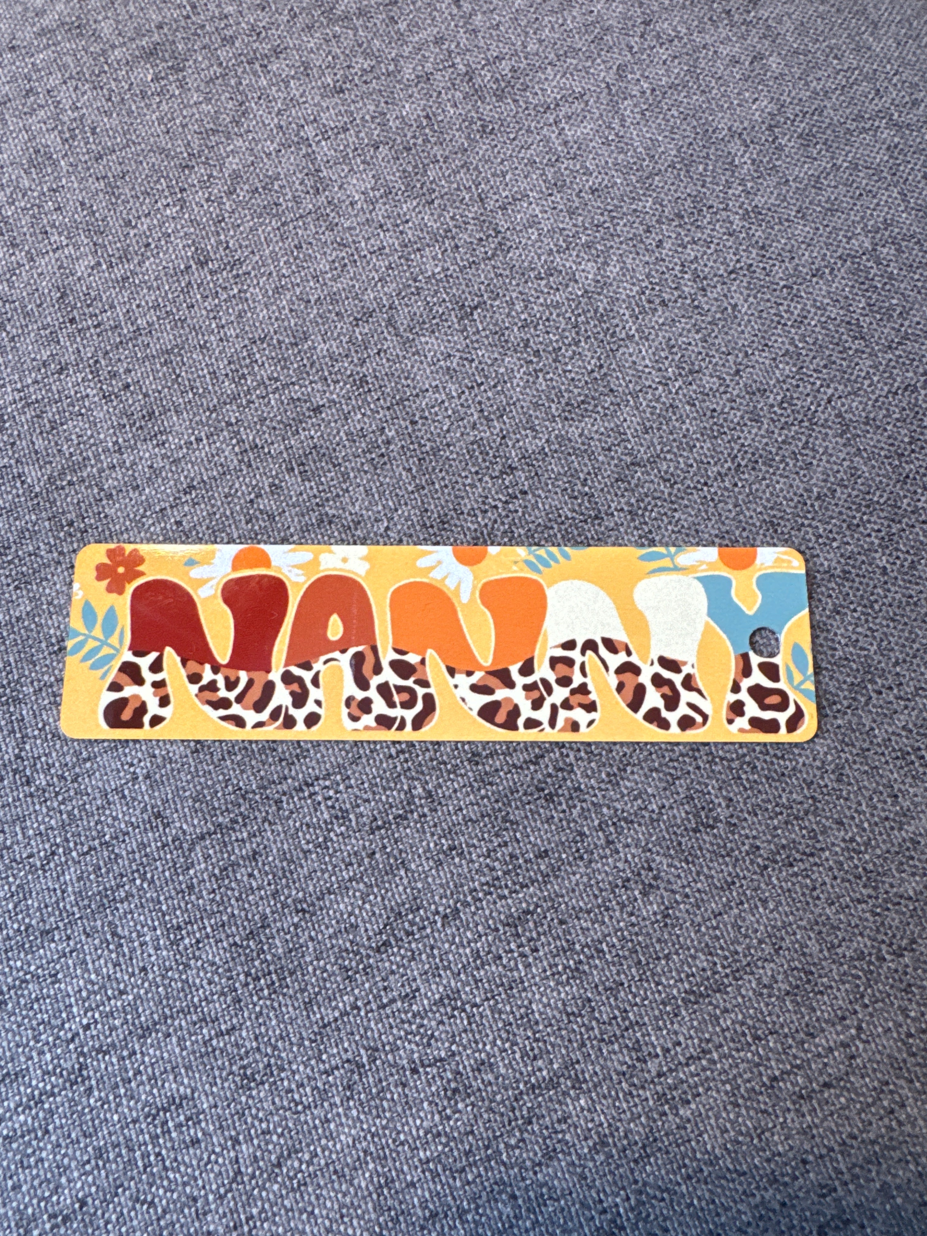 Nanny Floral Bookmark