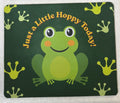 Funny Frog Mouse Mat, Just a Little Hoppy Today Desk Decor, Animal Lover Gift