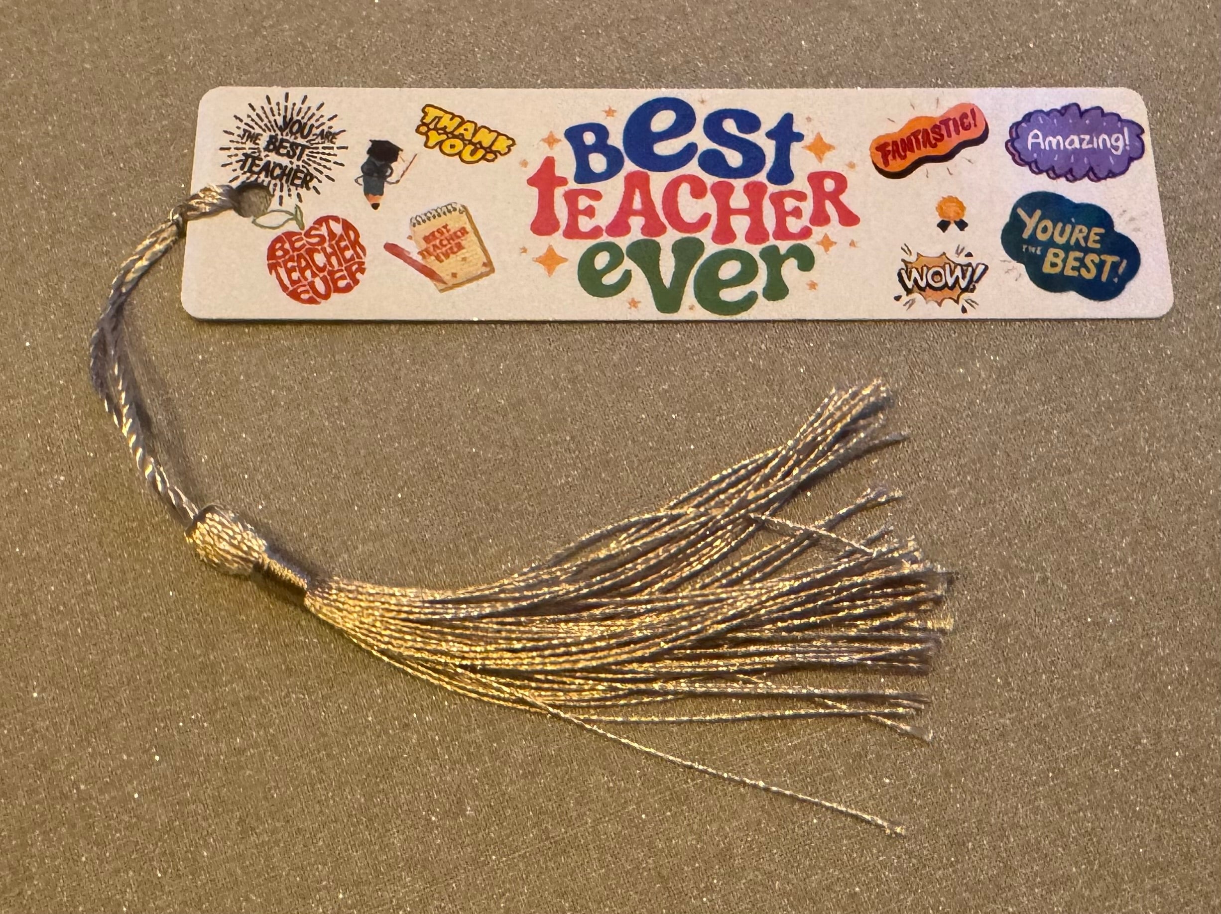 Best Teacher Ever Bookmark