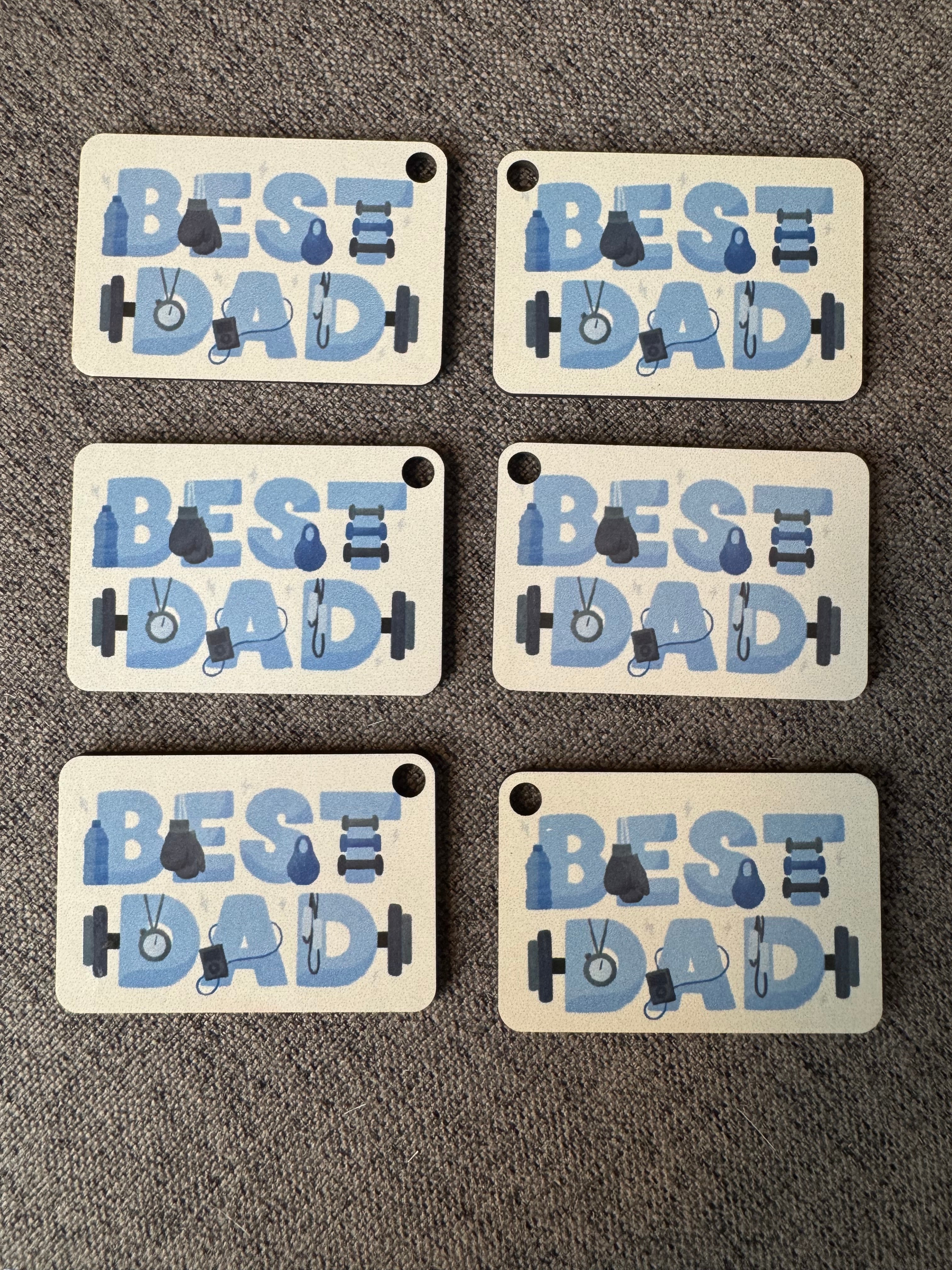 Best Dad - keychain