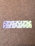 Music Notes Bookmark