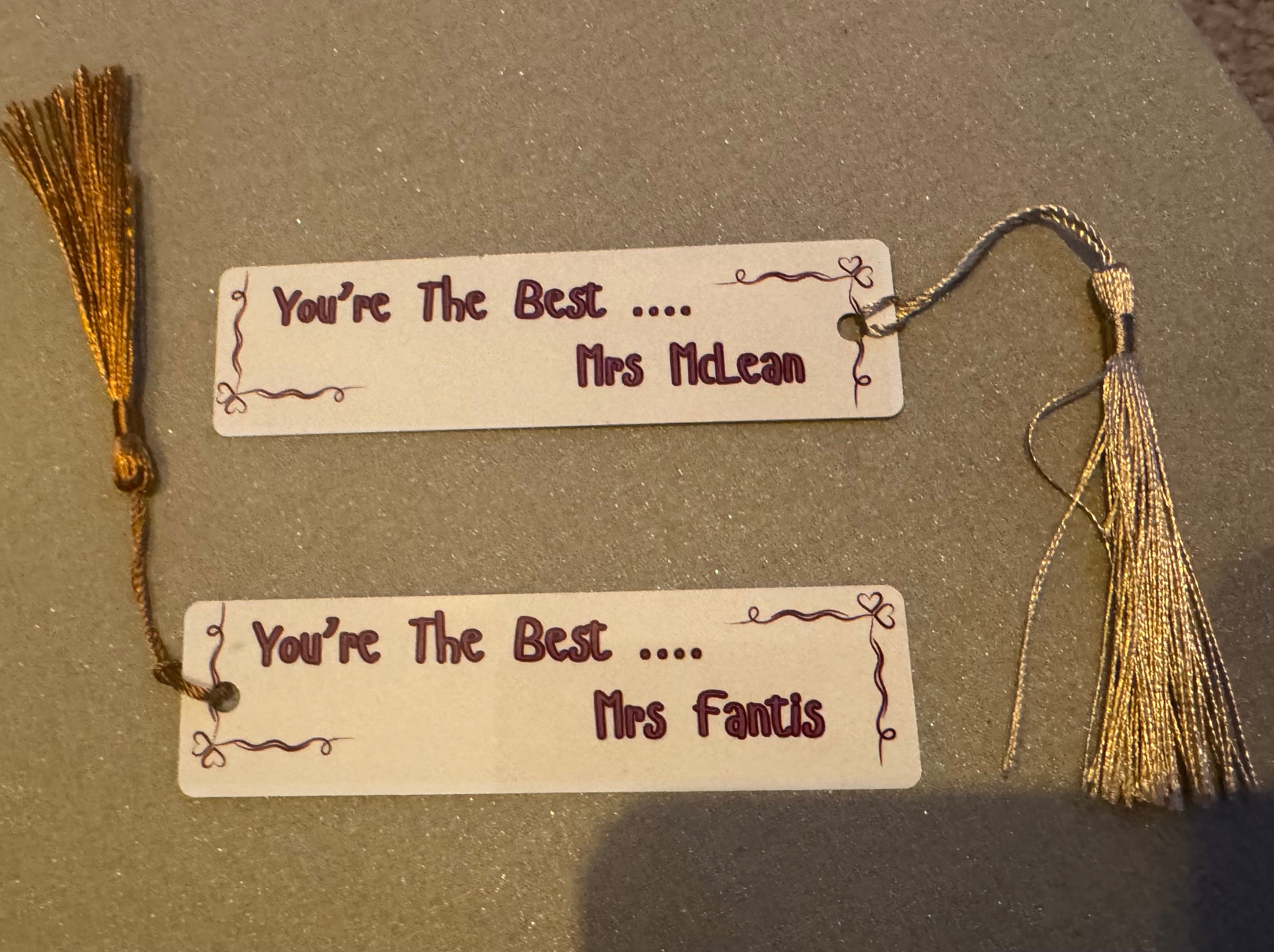 Best Teacher Ever Bookmark