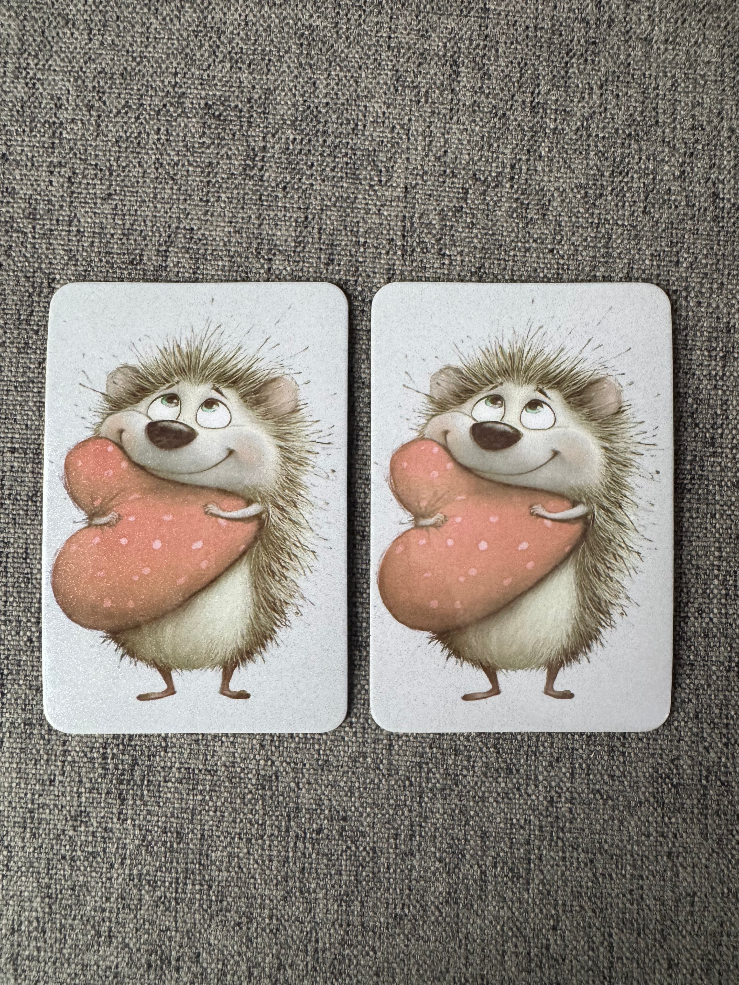 Hedgehog Fridge Magnet: Kawaii Illustrated Animal Art, Pastel Design