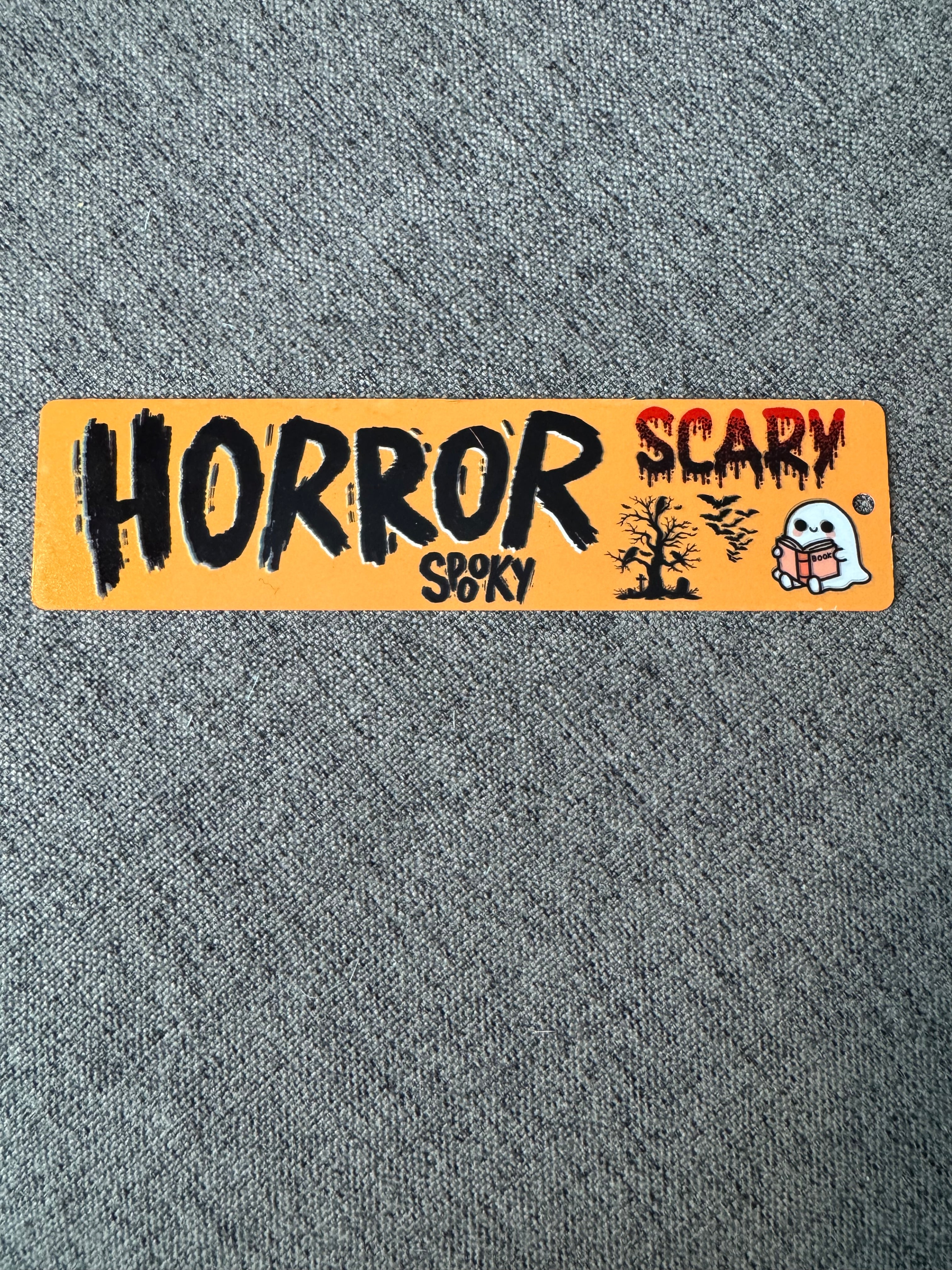 Horror Spooky Bookmark