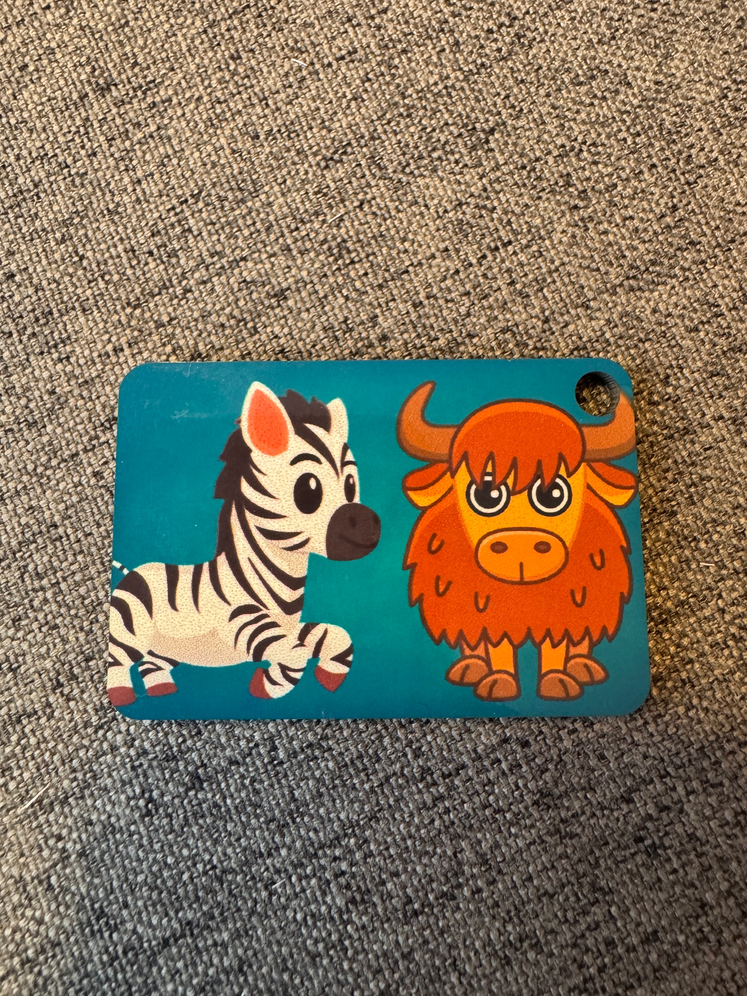 Zoo characters keying ￼