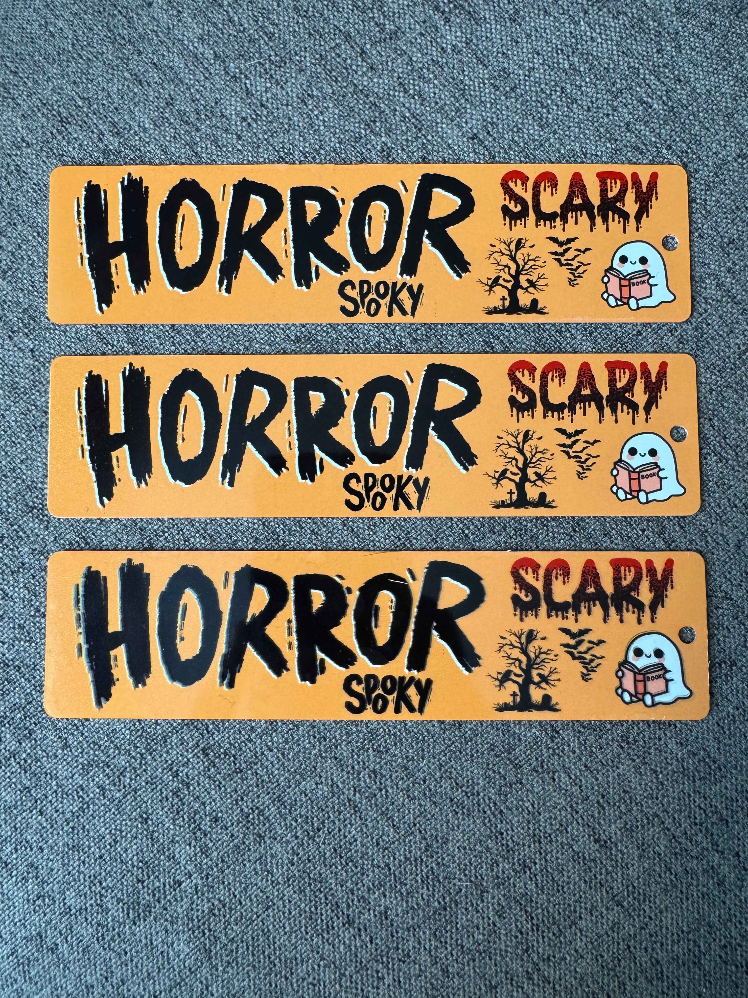 Horror Spooky Bookmark