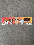 Cartoon Dog Lover Bookmark