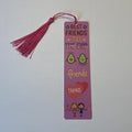 Best Friend Bookmark | Friendship Gift for Her | Cute Avocado Bookmark | Bestie Gift | Book Lover Gift | Friendship Keepsake