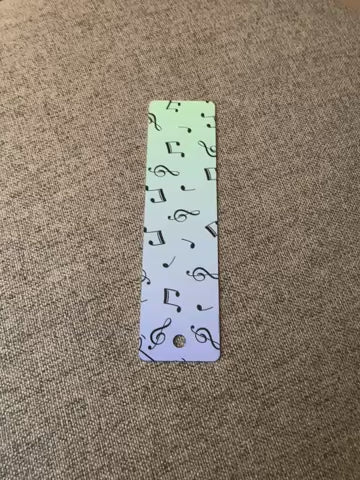 Music Notes Bookmark