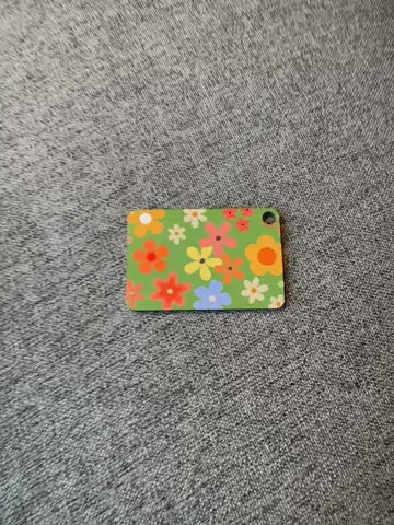 Pastel flower - Keyring ￼