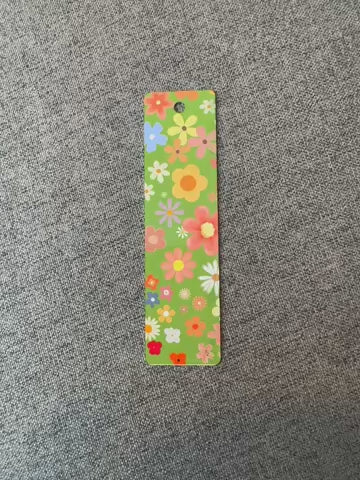 Pastel Flower Garden Bookmark