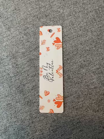 Be My Valentine Bookmark