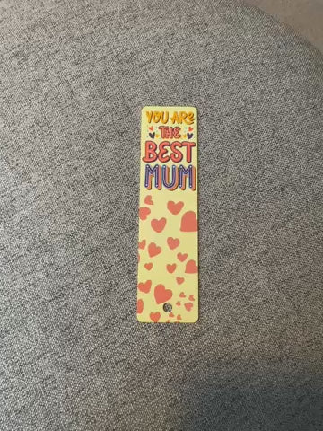Best Mum Bookmark